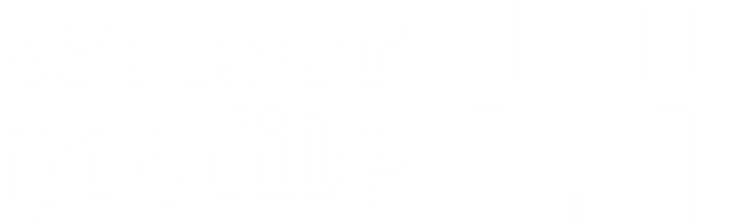 Logo der Welser Profile in weiß